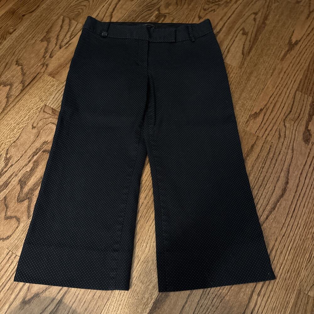 BCBGmaxazria Wide Leg Cropped Trousers Size 8